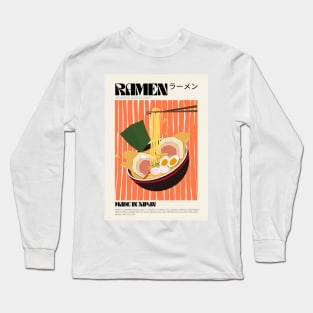 Ramen Japanese Noodle Long Sleeve T-Shirt